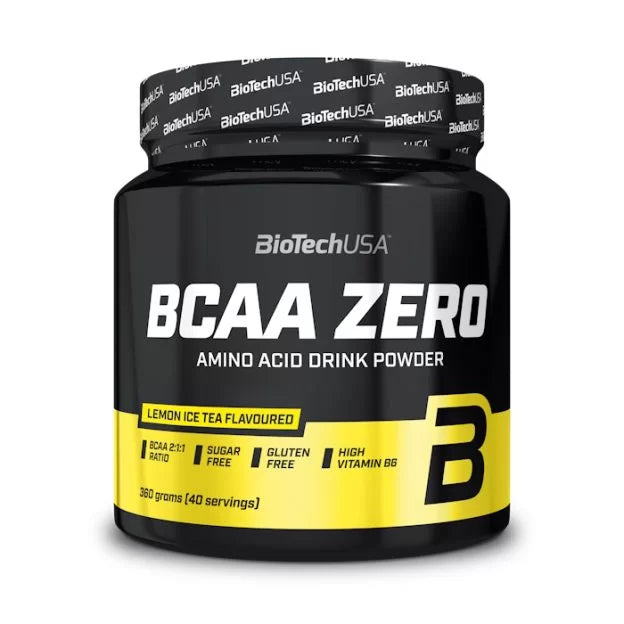 BioTechUSA BCAA ZERO 360g amino acid and vitamin B6 complex